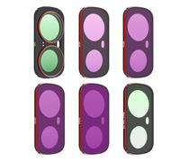 Honbobo Lente Filtro para Insta360 Luna Ultra, Protección Lente Filtro Magnético Kit Accesorios cámara para Insta360 Luna Ultra (6PCS(CPL+ND8+ND16+ND32+ND64+1/4Black Mist))