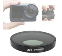 Honbobo Micro Lente para dji Osmo Action 6, 15X Macro Objetivo Filtro Accesorios para dji Osmo Action 6 (Threaded-Removal Original Lens)