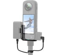 Honbobo Micrófono Zapata fría Soporte Accesorios para Insta360 X5, Invisible Micrófono Extensión Adaptador Montura para dji Mic 2/dji Mic Mini/Rode Wireless (for Mic 2)