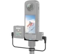 Honbobo Micrófono Zapata fría Soporte Accesorios para Insta360 X5, Invisible Micrófono Extensión Adaptador Montura para dji Mic 2/dji Mic Mini/Rode Wireless (for Rode Wireless)