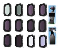 Honbobo Osmo Pocket 3 Filtro UV CPL ND Filtro de Lente Juego de Filtros Protección de Lente Compatible con dji Osmo Pocket 3 (UV+CPL+ND8/16/32/64/256/1000+Night+Star+PL32/64)