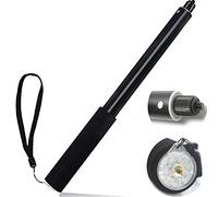 Honbobo Palo de Selfie Varilla de Extensión Accesorios Compatible con Insta360 One RS/dji Action 2/Insta360 One X2/One X/Insta360 One R/Insta360 Go 2,1.5M