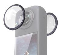 Honbobo Protectores de Lente Premium para Insta360 X5, Cristal Protección de Objetivo, Tapa de Lente Accesorios para Insta360 X5, Antivaho Antiarañazos