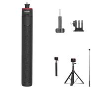 Honbobo Trípode Palo Selfie Varilla de extensión Accesorios para Insta360/DJI cámaras de acción (1.6 Meter)
