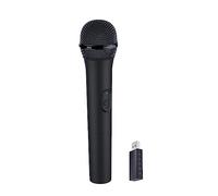 HONCAM Micrófonos inalámbricos USB UHF de Metal dinámico con Receptor USB para PC, Laptop, Juegos, práctica de Canto, Compatible con Xbox Series X/S, PS5, Switch OLED, NS Switch, Wii