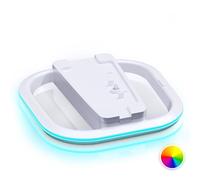 HONCAM Soporte Vertical para PS5, PS5 Slim con Tornillo, Color Blanco