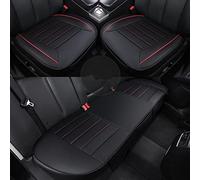 HONCENMAX Funda de Asiento para Automóvil Amortiguar Almohadilla Estera Protector para Suministros para Sedán Hatchback SUV - [Sin Respaldo] - 2 Cubiertas del Asiento Delantero y 1 Trasero