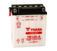 Yuasa Battery Batería YB12A-A 12V 12Ah Convencional Sin Acid Pack