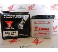 Honda CB XL Sl CL 100 Batería 6V yuasa 6N6-3B-1 Säurebatterie yuasa Batería