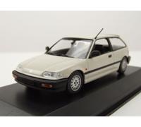 Honda Civic 1990 Coche a Escala Blanco 1:43 Maxichamps