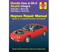 Honda Civic (1996-2000), CR-V (1997-2001) & Acura Integra (1994-2000) Haynes Repair Manual (USA): Honda Civic 1996 Through 2000, Honda Cr-v 1997 ... 2000 (Hayne's Automotive Repair Manual)