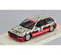 Honda Civic Ef9 #3 Circuito Suzuka Prueba 1990 Satoru Nakajima 1:43 Modelo