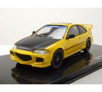 Honda Civic EJ1 1995 Amarillo Coche a Escala 1:43 ixo models