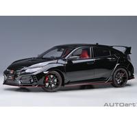 Honda Civic Type R FK8 2021 Negro Metalizado Modelo De Coche 1:18 Autoart