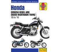 Honda CMX250 Rebel & CB250 Nighthawk Twins (85-16) (Haynes Service and Repair Manual)