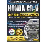 HONDA CR-V 2017-2019 REPAIR MANUAL: Illustrative DIY Guide for the 5th Gen, i-VTEC / Turbo, 2.4L NA / 1.5L Turbo Engine | Featuring 1000+ Exploded View Diagrams and Step-by-Step Procedures