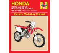 Honda CRF250 & CRF450 (02 - 06): R-models, X-models (Owners Workshop Manual)