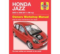 Honda Jazz (02 - 08) Haynes Repair Manual