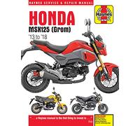 Haynes – Honda MSX125 (Grom) '13–'18 – Manual de servicio y reparación