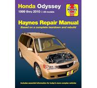 Honda Odyssey (99-10) Haynes Repair Manual (USA): 1999 Thru 2010, All Models Based on a Complete Teardown and Rebuild (Hayne's Automotive Repair Manual)