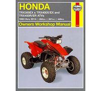 Honda TRX300EX, TRX400X/EX, TRX450R/ER ATVs (93 - 14): 1993-2014 (Owners' Workshop Manual)
