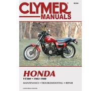 Honda VT500 Motorcycle (1983-1988) Service Repair Manual (Tapa blanda)