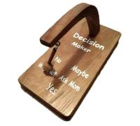 HondoKet de decisiones, balancea el péndulo en momentos indecisivos para encontrar la respuesta a tu pregunta, fácil de usar B