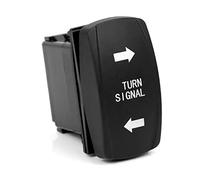 HondoKet Interruptor basculante LED de señal de para vehículo RV todoterreno, camioneta, tractor, , motocicleta, interruptor universal de 4