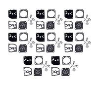 HondoKet Juego de 8 piezas de reparación de carburador RB-100, diafragma de junta para HS45 FS55 FS38 BG45 MM55 4137 C1Q