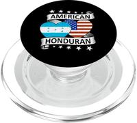 Honduran American Flag American and Honduran Honduras Pride PopSockets PopGrip para MagSafe
