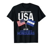 Honduras Americano Mi Historia Comenzó En Honduras Pride Vintage Camiseta