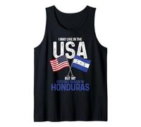 Honduras Americano Mi Historia Comenzó En Honduras Pride Vintage Camiseta sin Mangas
