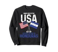 Honduras Americano Mi Historia Comenzó En Honduras Pride Vintage Sudadera