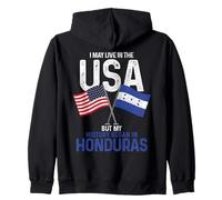 Honduras Americano Mi Historia Comenzó En Honduras Pride Vintage Sudadera con Capucha