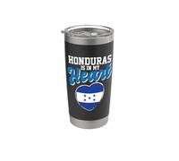 Honduras está en mi corazón Orgulloso viajero hondureño vacaciones Vaso térmico de acero inoxidable de doble pared