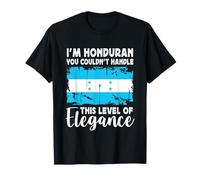 Honduras Flag Proud Elegant Honduran Boyfriend Girlfriend Camiseta