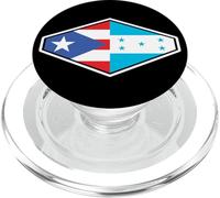 Honduras Heritage: Puerto Rico Pride PopSockets PopGrip para MagSafe