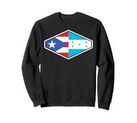 Honduras Heritage: Puerto Rico Pride Sudadera