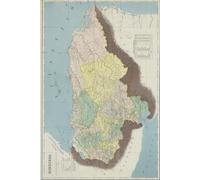 Honduras Map Journal: Vintage Map Notebook