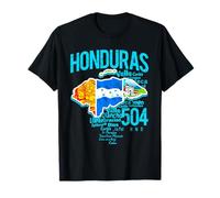 Honduras mapa Camiseta