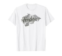 Honduras Mapa para los Amantes de los Viajes, Vacaciones en Centroamérica Camiseta