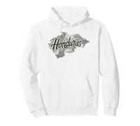 Honduras Mapa para los Amantes de los Viajes, Vacaciones en Centroamérica Sudadera con Capucha