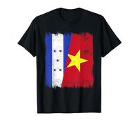 Honduras Vietnam Media Bandera Honduras Vietnamita Historia Camiseta