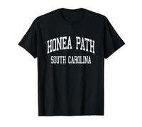 Honea Path, Carolina del Sur, Carolina del Sur, SC, diseño Deportivo atlético Vintage Camiseta