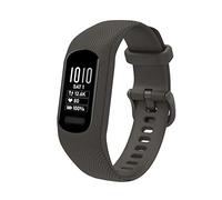 honecumi Correa Compatible con Garmin Vivosmart 5 Mujeres Hombres Correa, Vivosmart 5 Suaves Silicona Pulsera Clásico Ajustable Deportiva Pulsera Accesorios Vistoso Pulsera- Pequeño, Gris