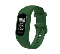 honecumi Correa Compatible con Garmin Vivosmart 5 Mujeres Hombres Correa, Vivosmart 5 Suaves Silicona Pulsera Clásico Ajustable Deportiva Pulsera Accesorios Vistoso Pulsera- Grande, Verde