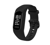 honecumi Correa Compatible con Garmin Vivosmart 5 Mujeres Hombres Correa, Vivosmart 5 Suaves Silicona Pulsera Clásico Ajustable Deportiva Pulsera Accesorios Vistoso Pulsera- Grande, Negro
