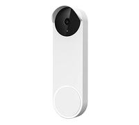 honecumi Funda de silicona para timbre de Google Nest (funciona con batería), funda de silicona para protección contra la lluvia, compatible con Google Nest Doorbell (versión de batería) accesorios