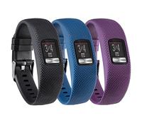 honecumi Reemplazo Correas Compatible con Garmin vívofit 4 Pulsera Hombres Mujeres，Suaves Silicona Pulsera Ajustable Deportiva Pulsera Accesorios Vistoso Pulsera- Pequeño