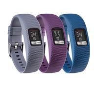 honecumi Reemplazo Correas Compatible con Garmin vívofit 4 Pulsera Hombres Mujeres，Suaves Silicona Pulsera Ajustable Deportiva Pulsera Accesorios Vistoso Pulsera- Pequeño